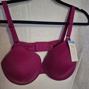 Warner's Pink T-Shirt Bra with Smooth Padded Cups 40c